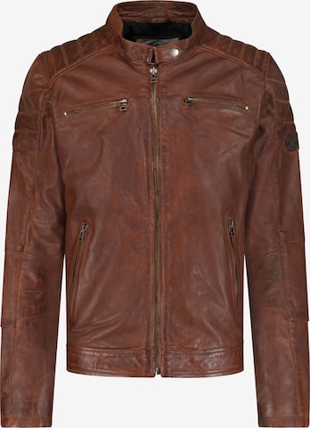URBAN 5884® Between-Season Jacket 'Mason' in Brown: front