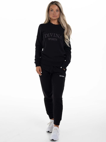 Sweat-shirt 'Core' Divina en noir