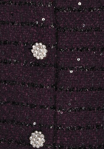 faina Knit cardigan in Purple
