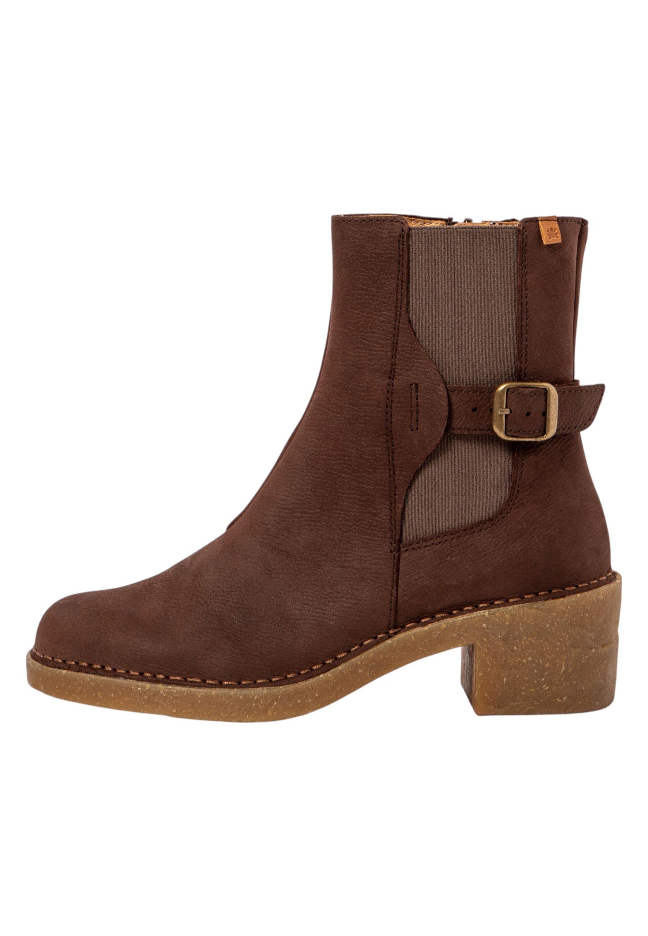 Bottines EL NATURALISTA en marron : devant