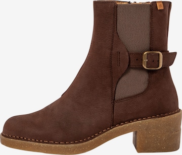 Bottines EL NATURALISTA en marron : devant