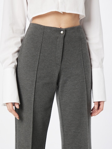 BRAX Loose fit Trousers with creases 'Maine' in Grey