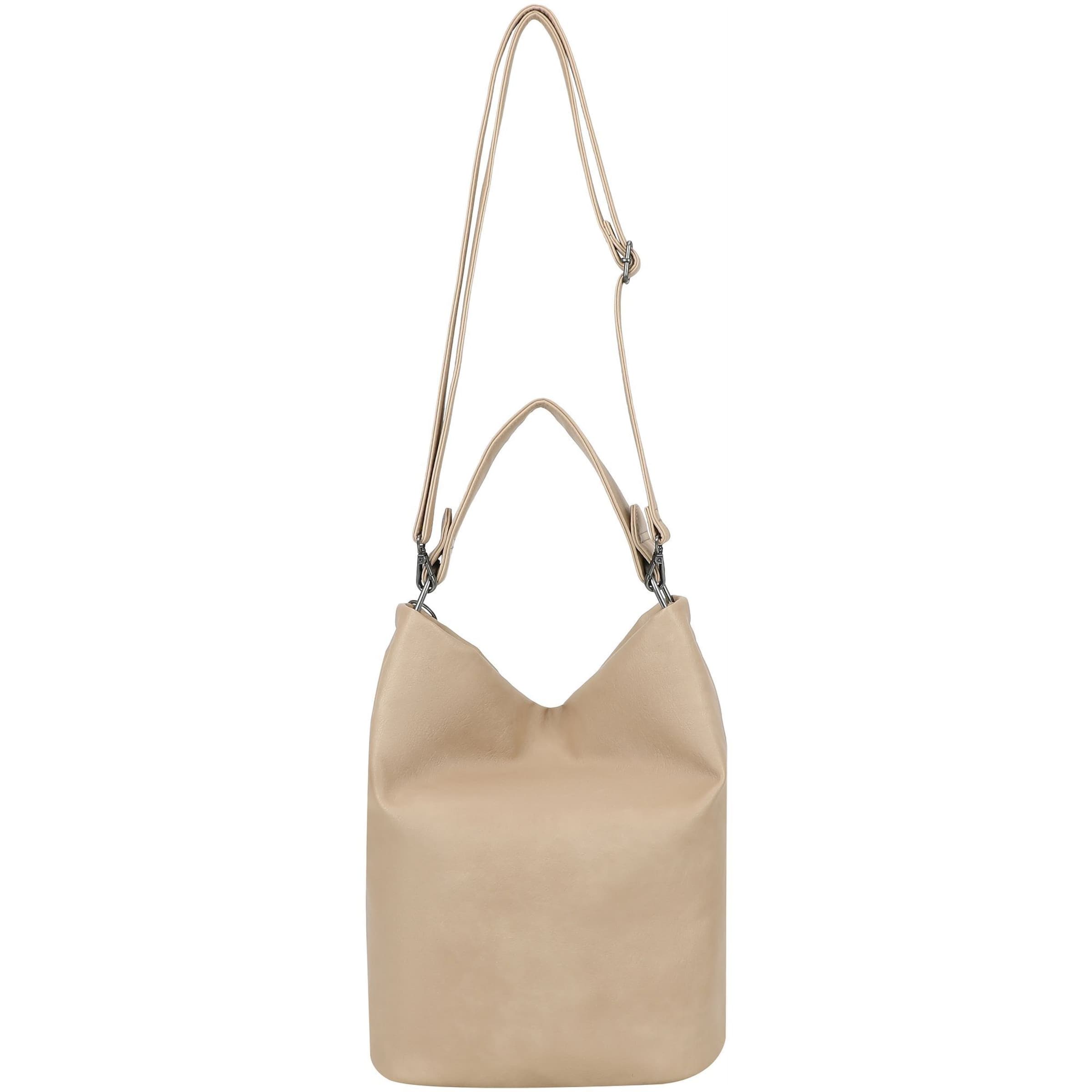 Borsa a sacco 'Lou' di Fritzi aus Preußen in beige