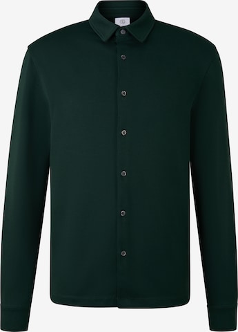 BOGNER Regular fit Button Up Shirt 'FRANZ-10' in Green: front