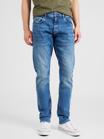 QS Regular Jeans 'Rick' in Blauw: voorkant