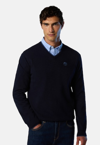 Pull-over North Sails en bleu : devant
