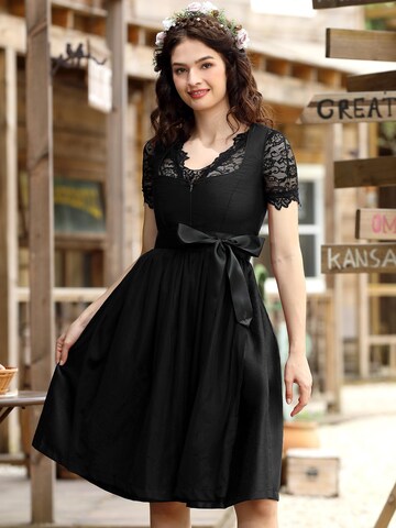 Yesfashion Dirndl in Black