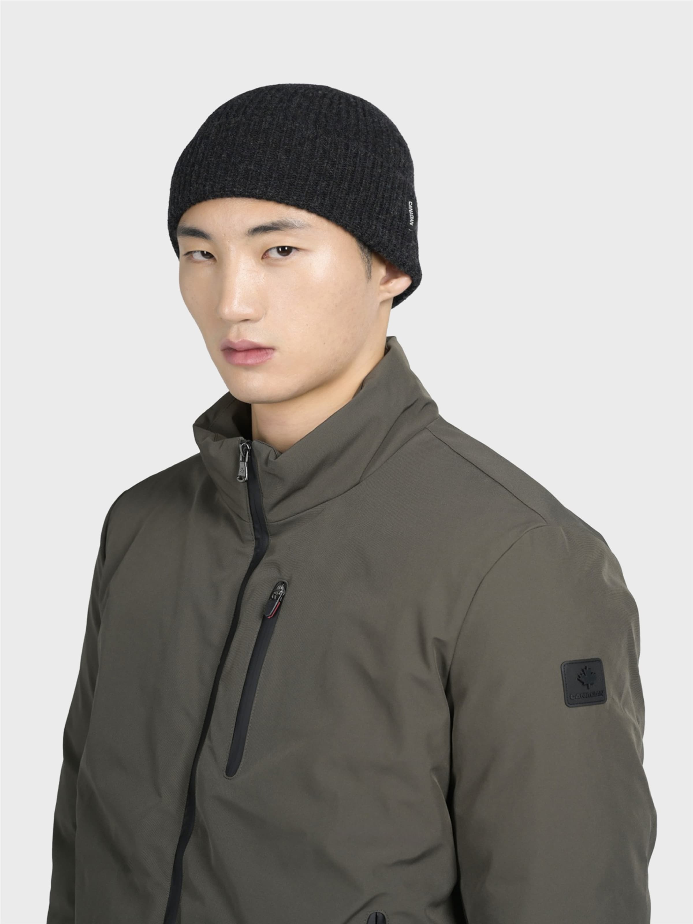 Canadian Classics Beanie in Black: front