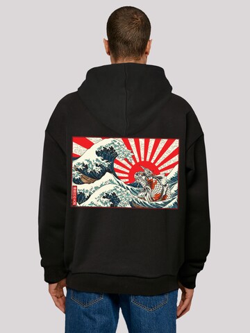 F4NT4STIC Sweatshirt 'Kanagawa ' in Black