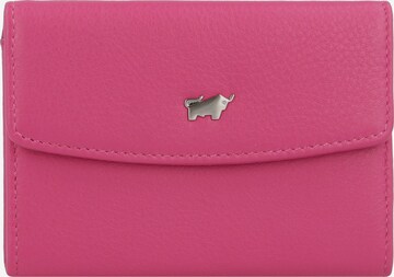 Braun Büffel Wallet 'Joy' in Pink: front