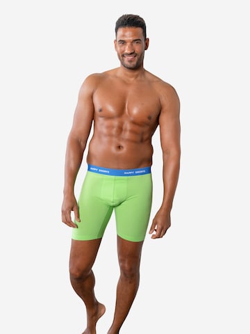 Boxers ' Jersey ' Happy Shorts en bleu : devant