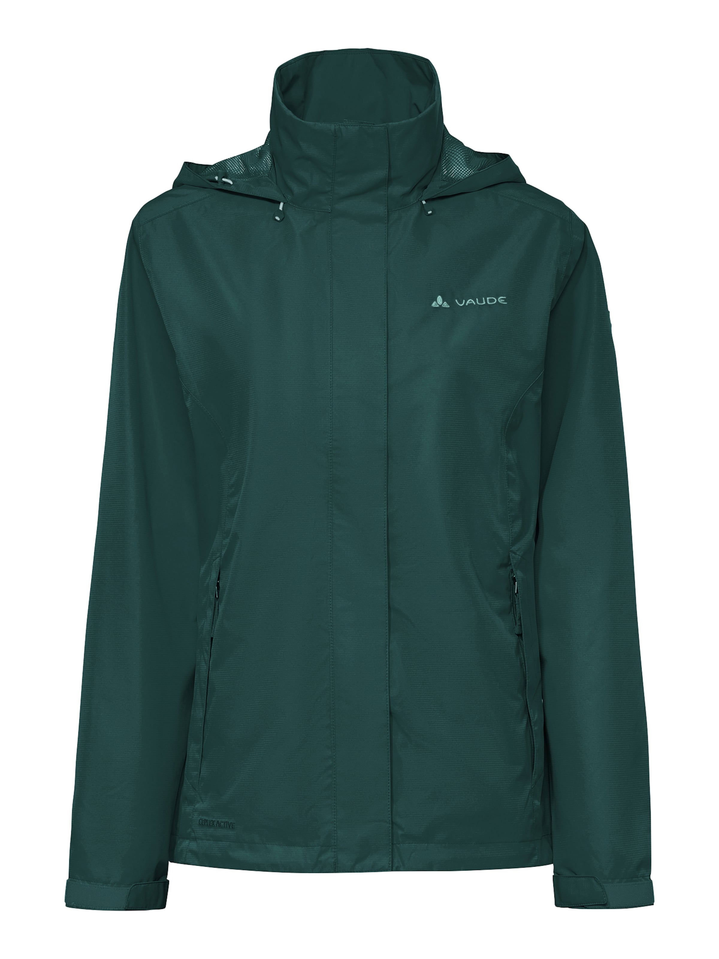 VAUDE Outdoorjas 'Escape' in Groen: voorkant