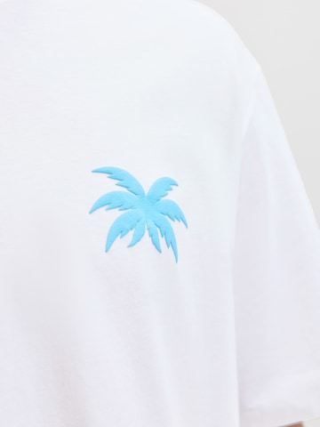T-Shirt 'JCOClub' JACK & JONES en blanc
