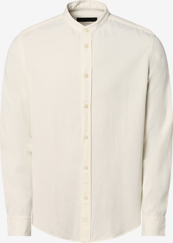 DRYKORN Slim fit Button Up Shirt 'Tarok' in Beige: front