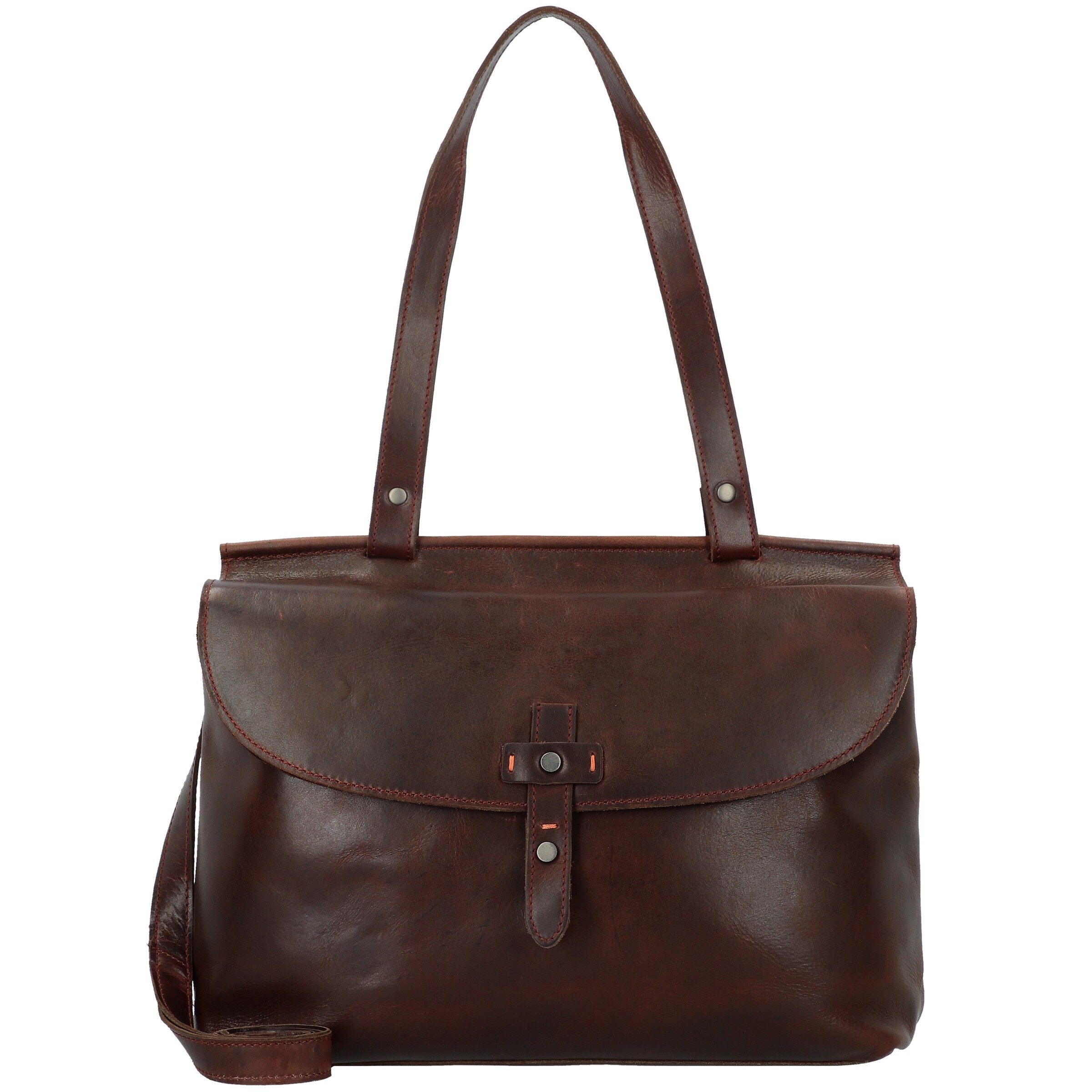 Borsa a spalla 'Aberdeen' di Harold's in marrone: frontale