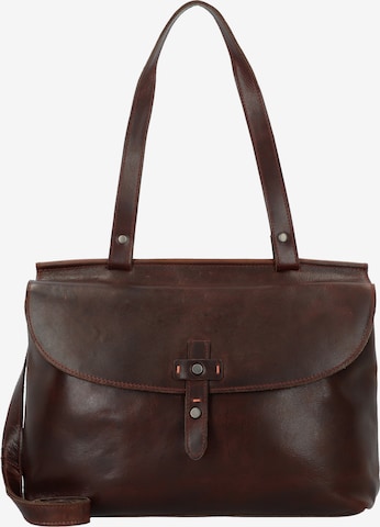 Harold's Shoulder Bag 'Aberdeen' in Brown: front