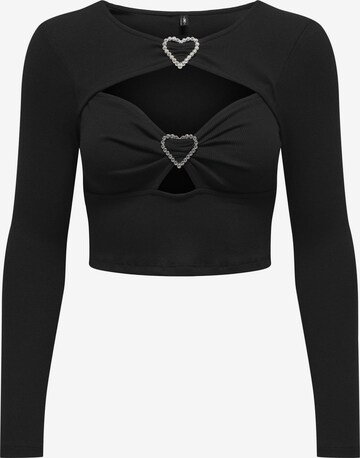 ONLY Top in Schwarz: predná strana