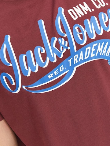 Jack & Jones Plus - Camiseta en rojo
