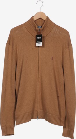 Polo Ralph Lauren Sweater & Cardigan in XL in Brown: front