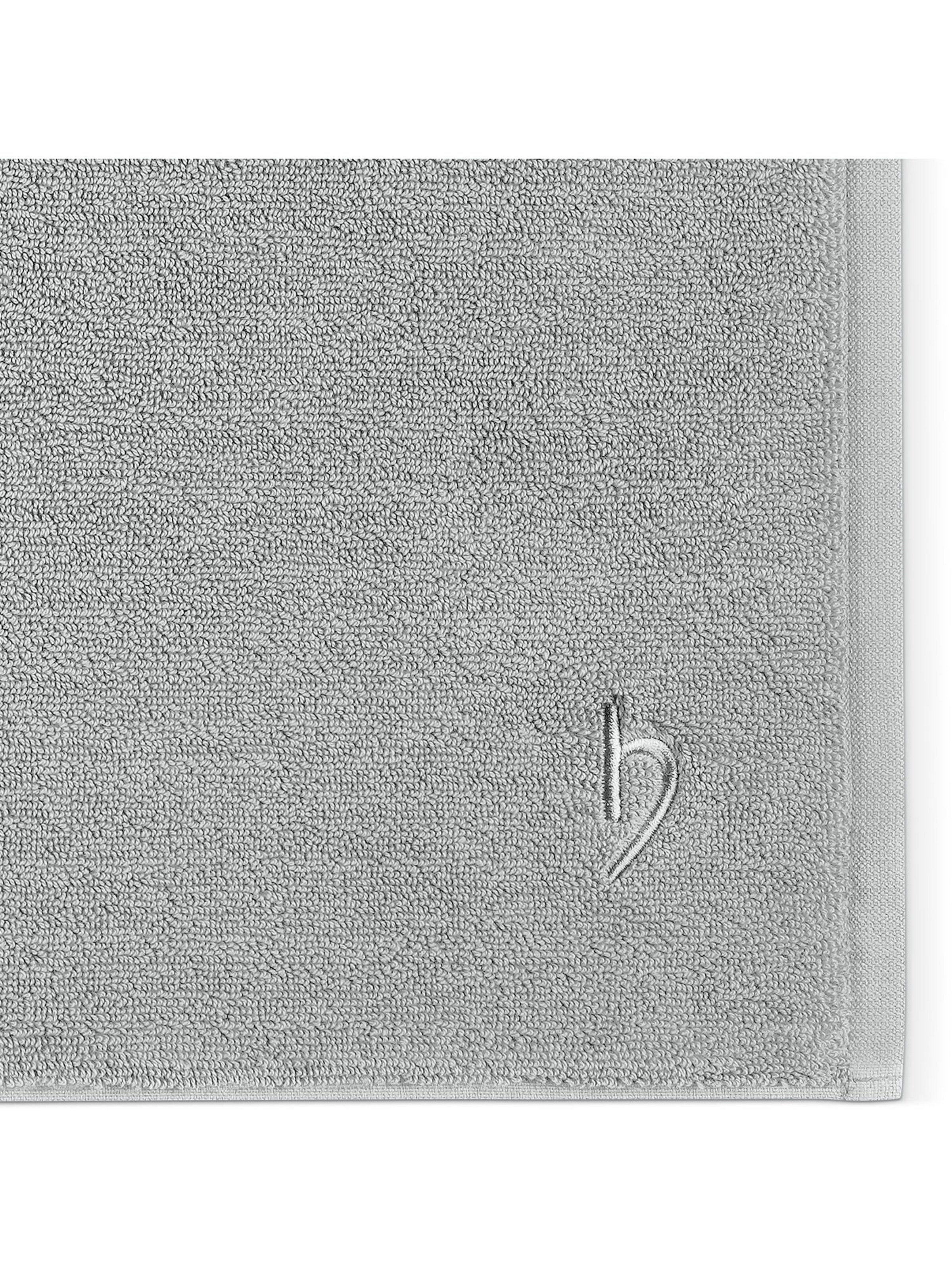 Herzbach home Bathmat 'Pura' in Silver
