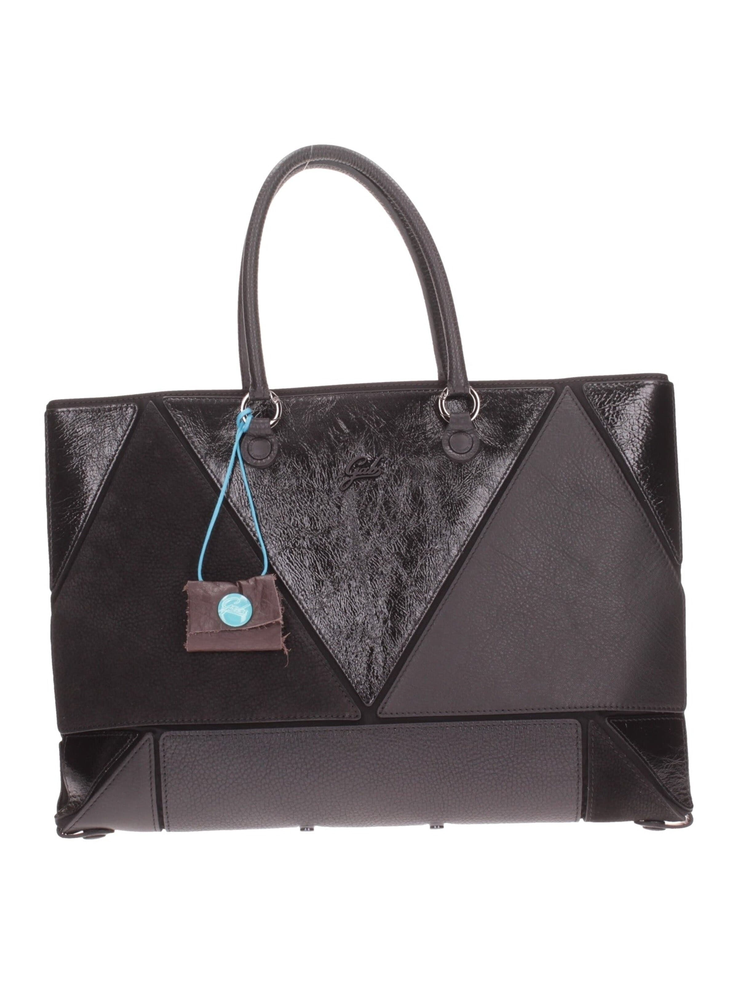 Borsa a mano di Gabs in nero: frontale