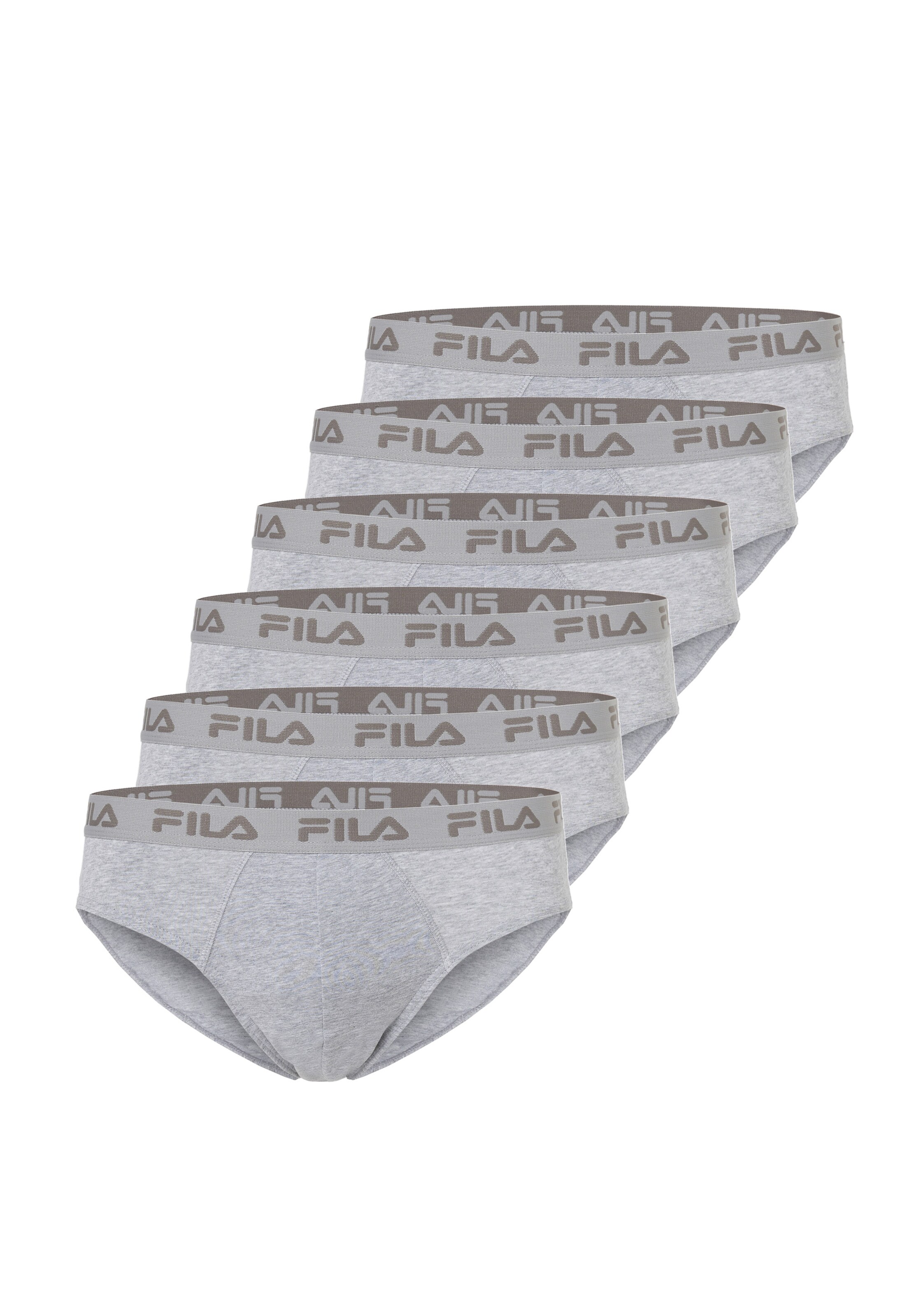 FILA Slips in Grau: Vorderseite