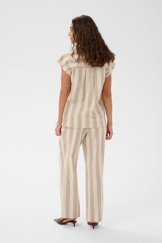 CULTURE Loosefit Broek in Beige