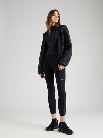 juoda NIKE Sportiniai marškinėliai 'Run 'Devision'
