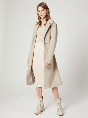 Guido Maria Kretschmer Women Between-Seasons Coat 'Milly' in Beige