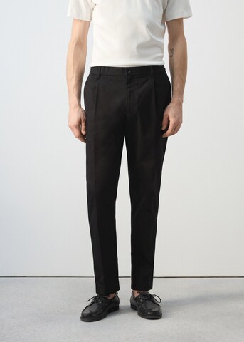 MANGO MAN Regular Pants 'Roberto2' in Black