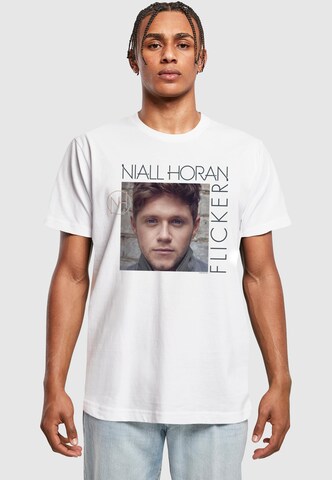 Merchcode Shirt 'Niall Horan - JBB Photo' in Weiß: Vorderseite