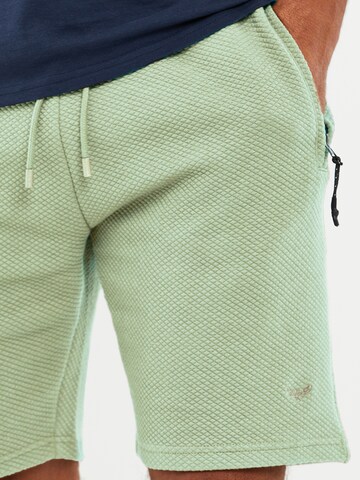 Regular Pantalon 'Fergie' Threadbare en vert