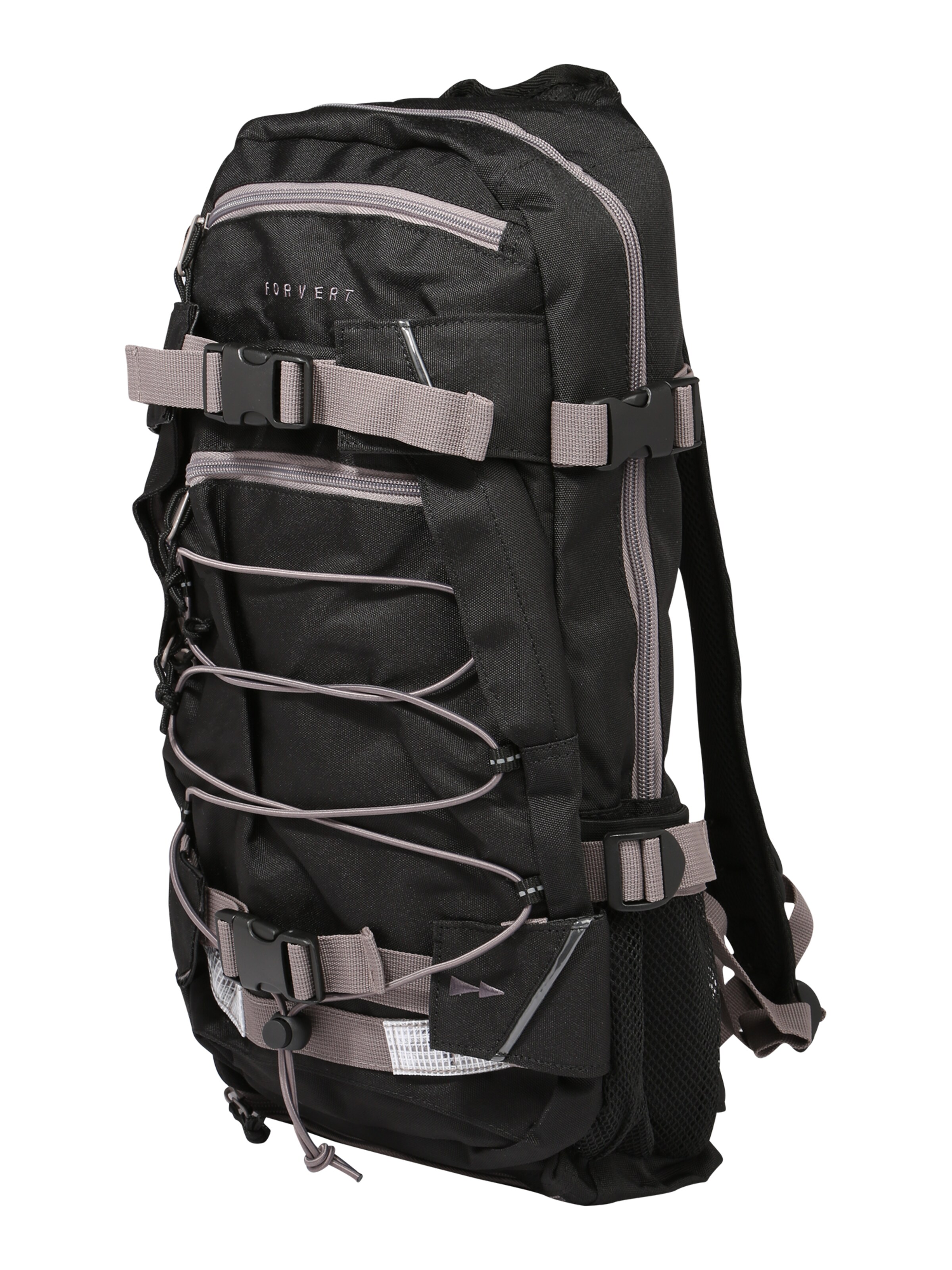 Forvert Backpack 'Ice Louis' in Black: front
