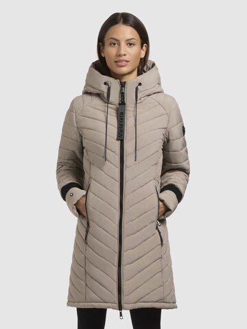 Cappotto invernale 'Nita3' di khujo in beige: frontale