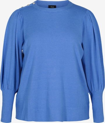 Zizzi - Jersey en azul: frente