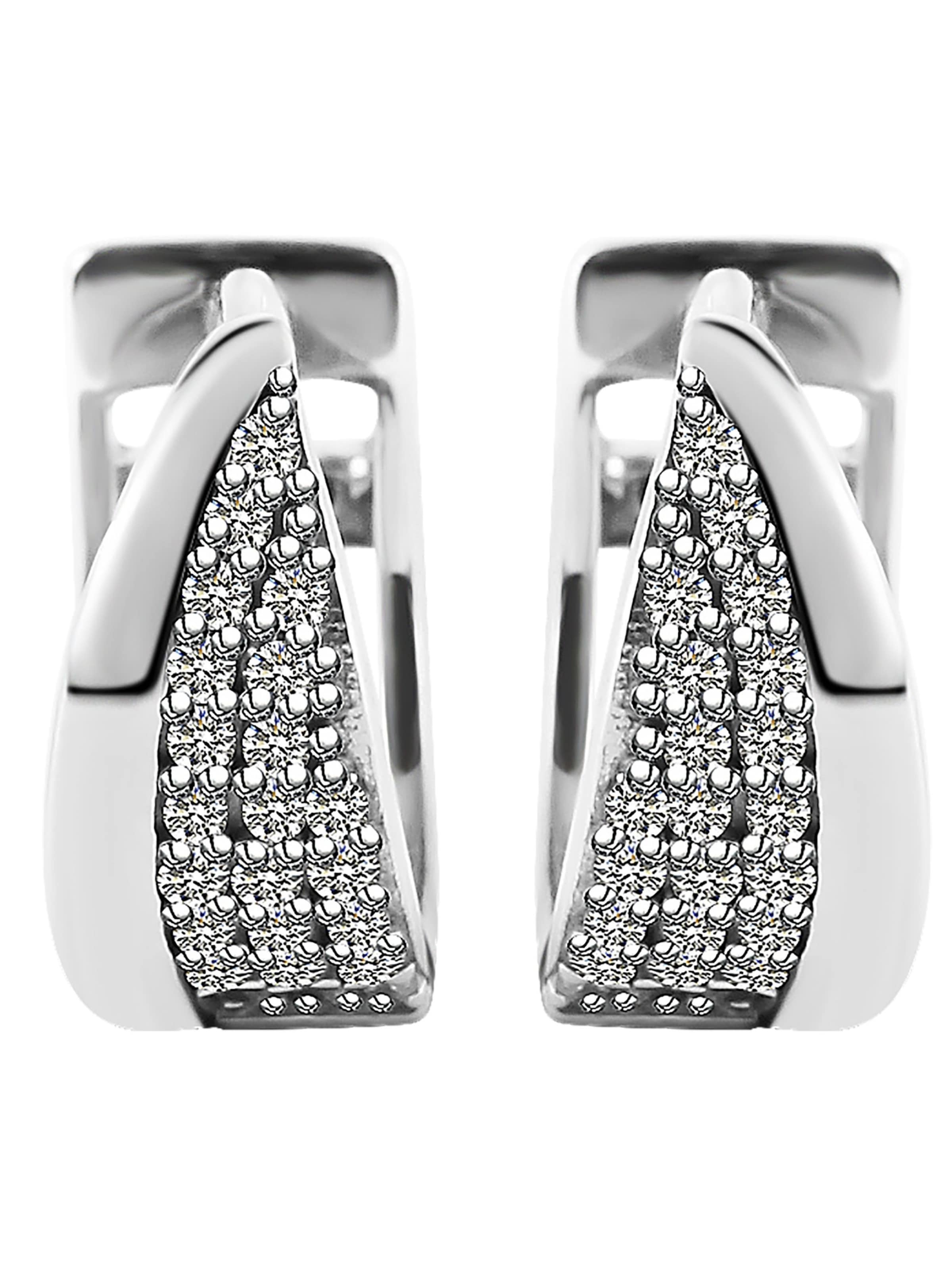 Akzent Earrings 'Merit, 925 Sterlingsilber, langlebig' in Silver