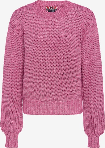 Pull-over myMo ROCKS en rose : devant
