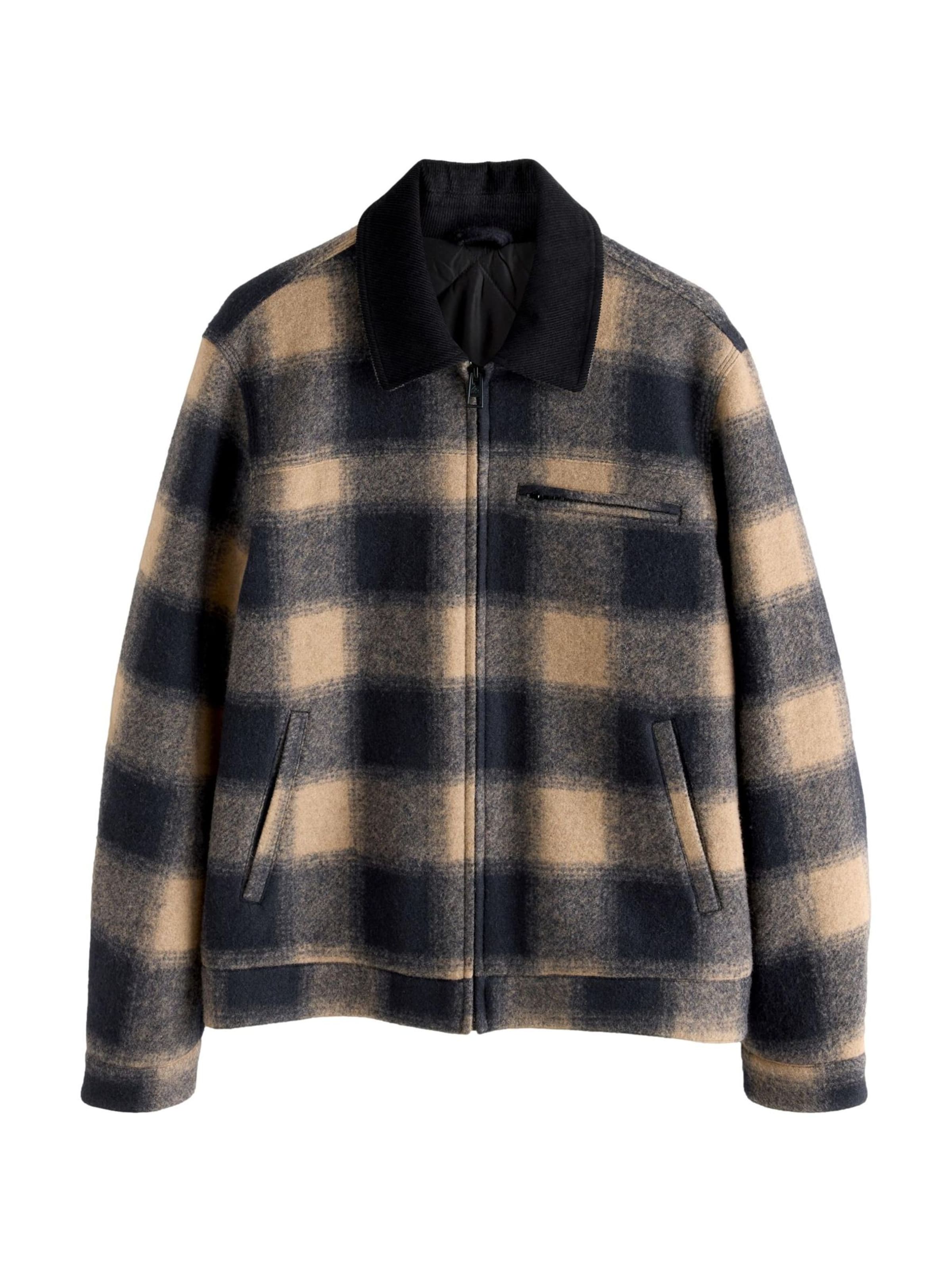 Next - Casaco meia-estação em preto: frente