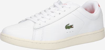 LACOSTE Sneaker 'Carnaby Evo' in grün / rot / weiß, Produktansicht