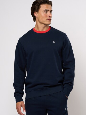 Pull-over 'Tais' U.S. POLO ASSN. en bleu : devant