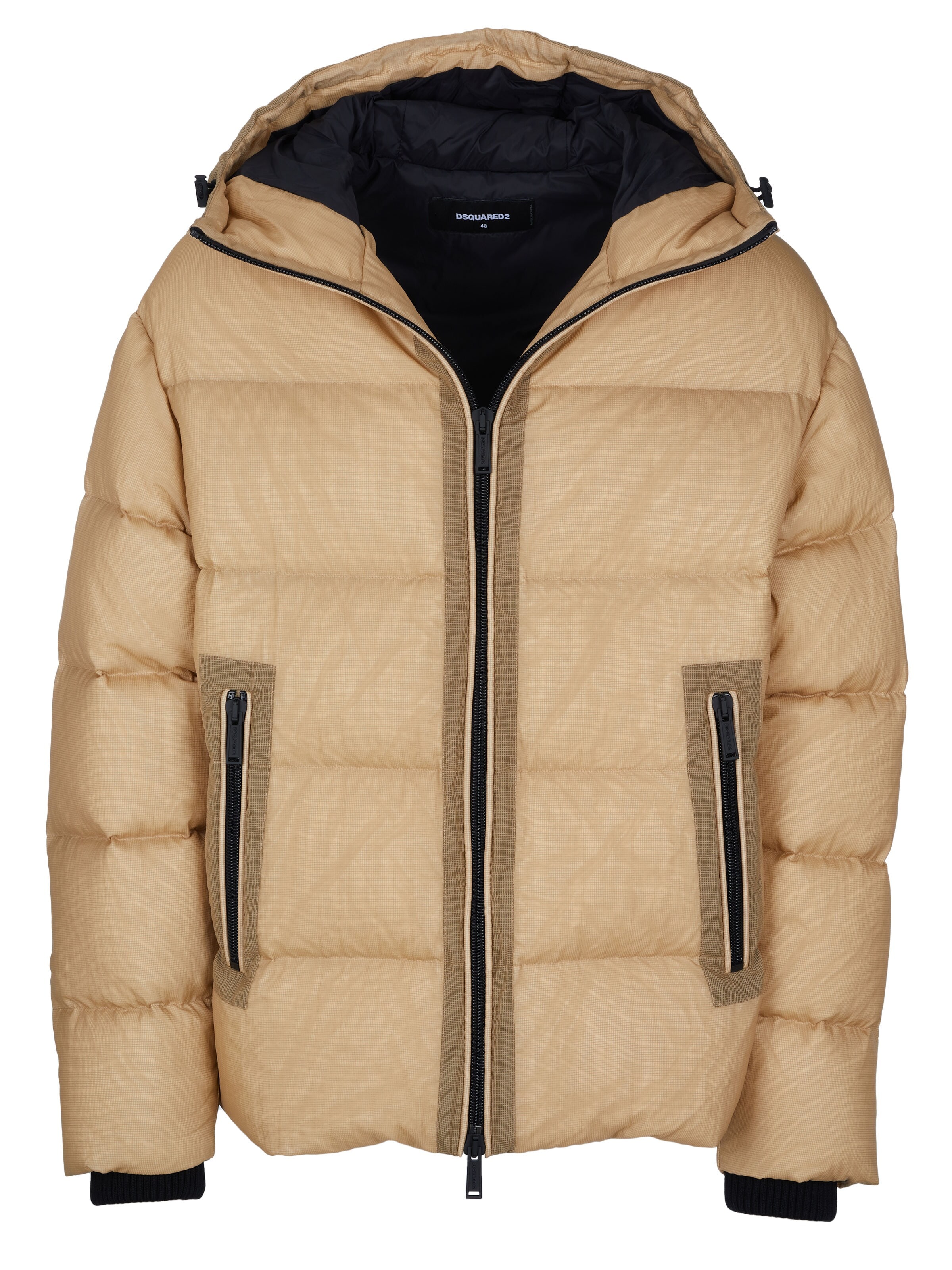 DS2 Winter Jacket in Beige: front