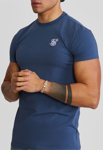 Maglietta 'Essentials' di SikSilk in blu