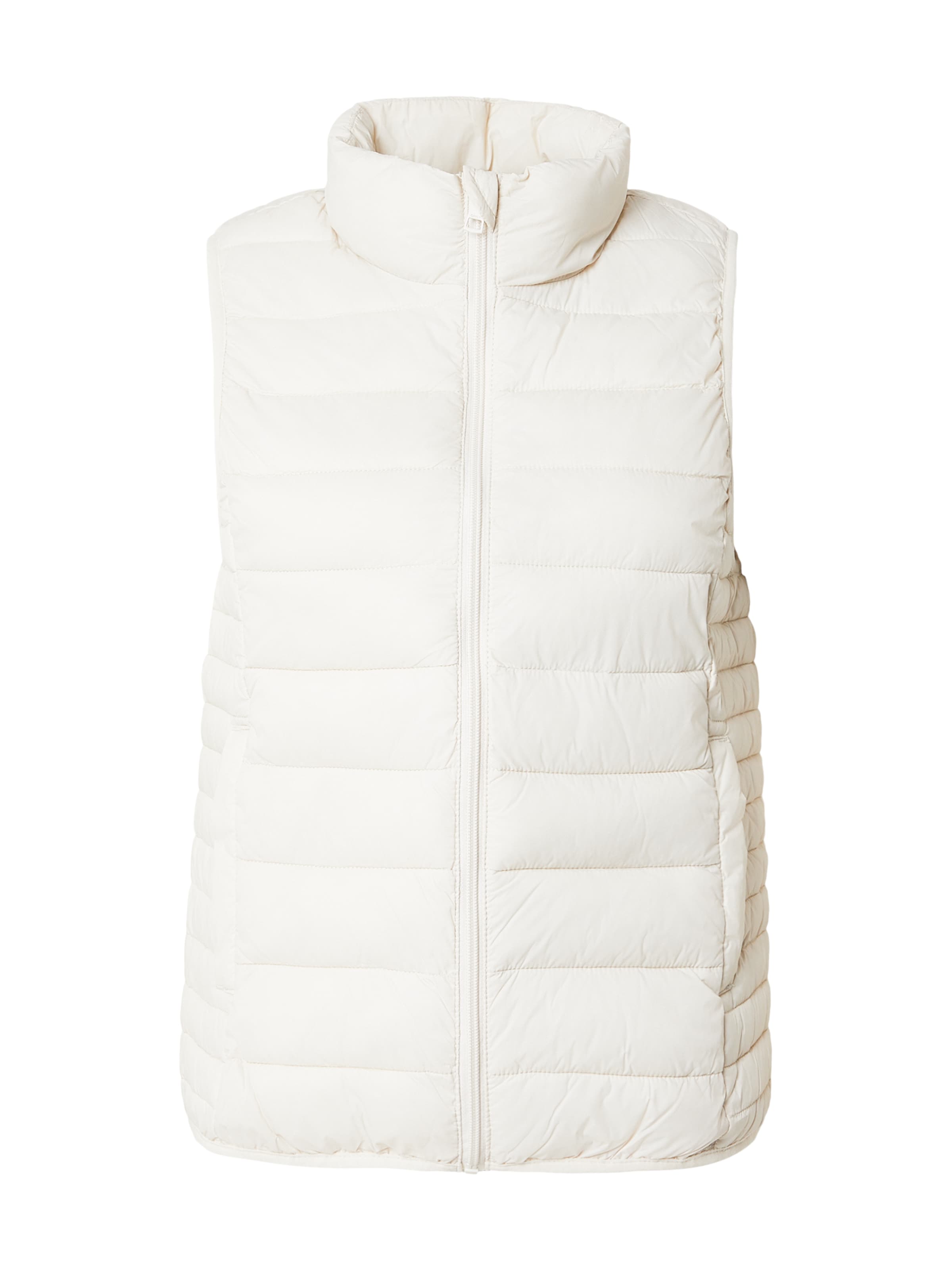 ONLY Weste 'ONLABBIE' in Beige: Vorderseite