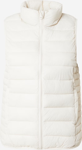 ONLY Weste 'ONLABBIE' in Beige: Vorderseite