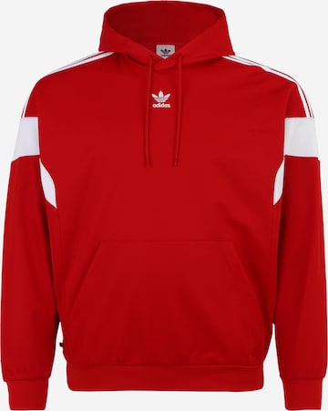 ADIDAS ORIGINALS Sweatshirt 'Adicolor Classics Cut Line' in Rood: voorkant