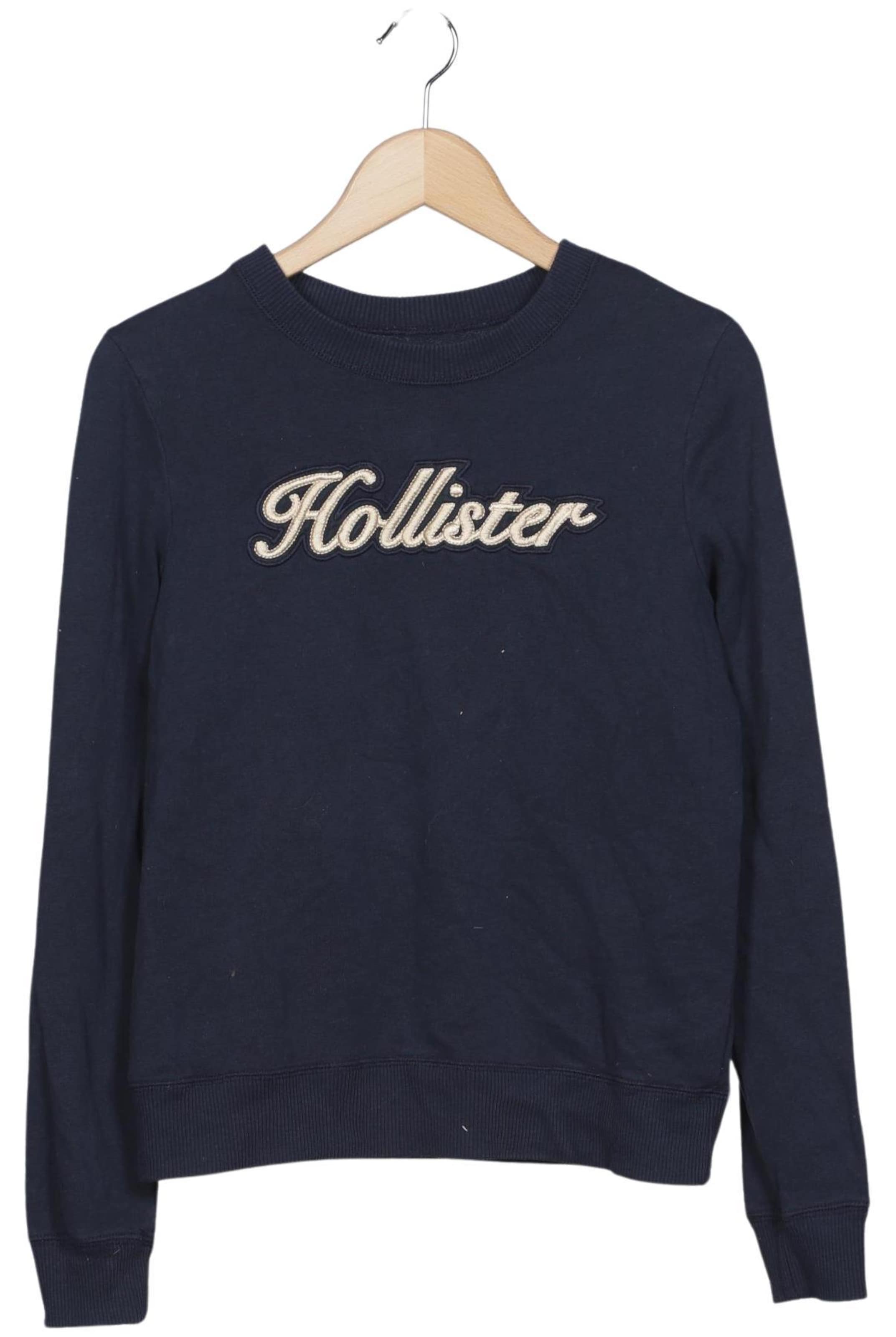HOLLISTER Sweatshirt & Zip-Up Hoodie in S in Blue: front