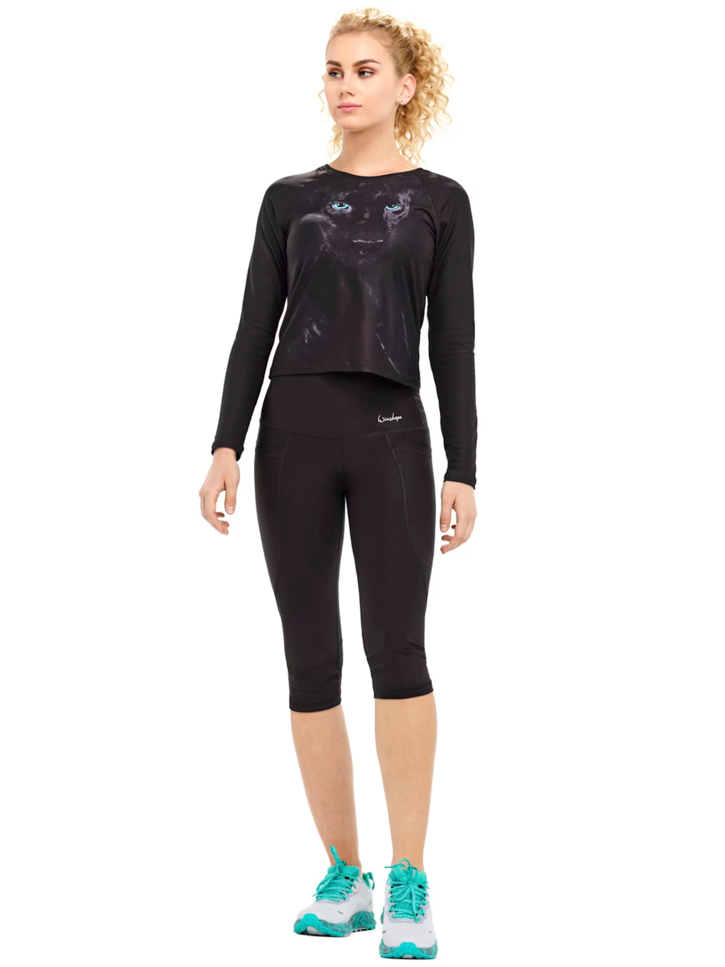 Winshape - Camisa funcionais 'AET119LS' em preto