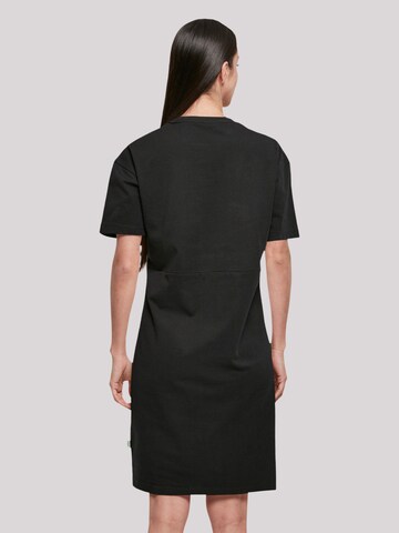F4NT4STIC Dress 'The Rolling Stones Zunge' in Black