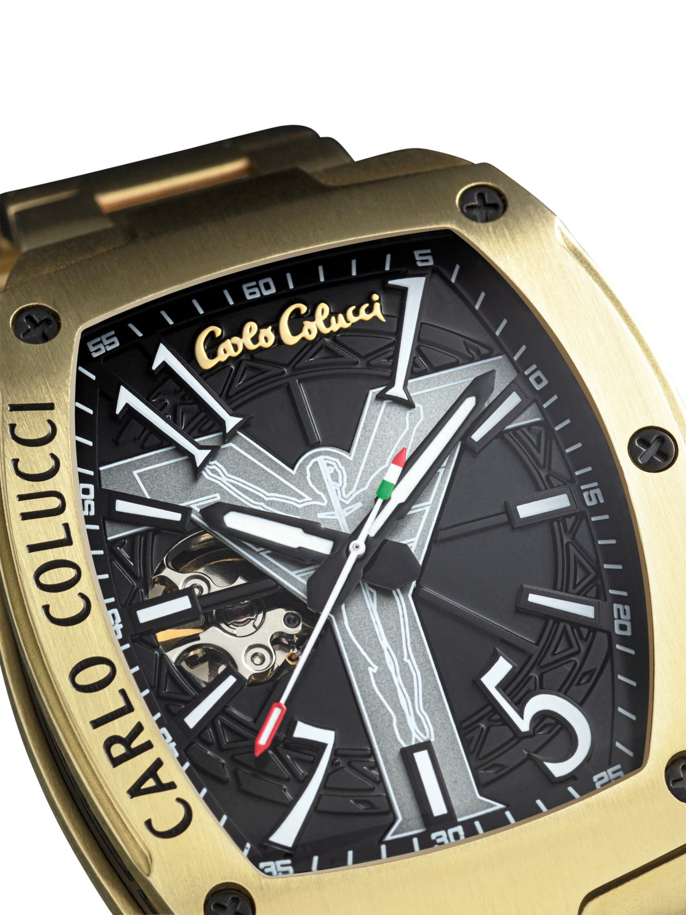 Carlo Colucci Uhr  ' Donini ' in Gold