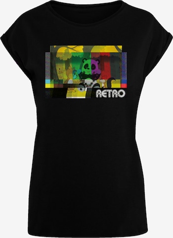 F4NT4STIC Shirt 'Tao Tao Cassette' in Black: front